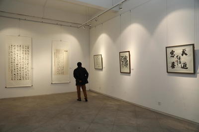 湖北46位书法名家联袂献艺 笔墨丹青书写盛世华章